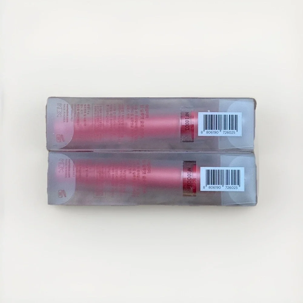 2 X Memebox I'm Meme Lip Silhouette Gloss Tint Neo Scarlet‎ 04 NIB